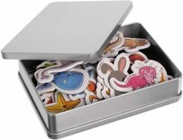 Dierenmagneten in opbergdoos (42 stuks)