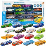 Kruzzel - 16 speelgoedauto's - 1:64