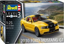 Revell Modelbouwset 2010 Ford Mustang Gt 1:25 Geel 115-delig