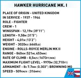 Cobi Hawker Hurricane Mk.I